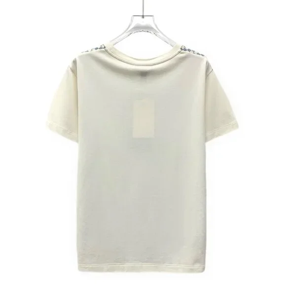 Louis Vuitton 2024 Colorblock Damier Cotton Crewneck T-Shirt